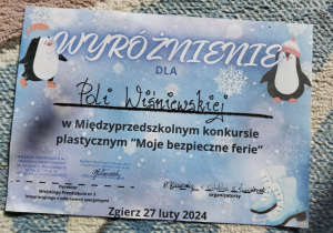 Dyplom z wyróżnieniem