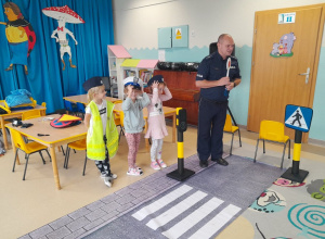 Warsztaty edukacyjne "Bezpieczna droga do przedszkola"