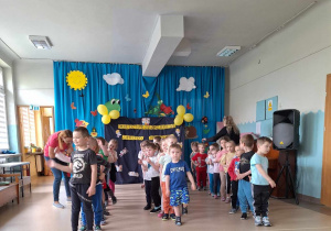 Dzieci startują do zawodów