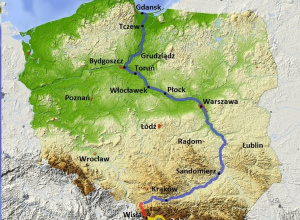 Płynie Wisłą, płynie.