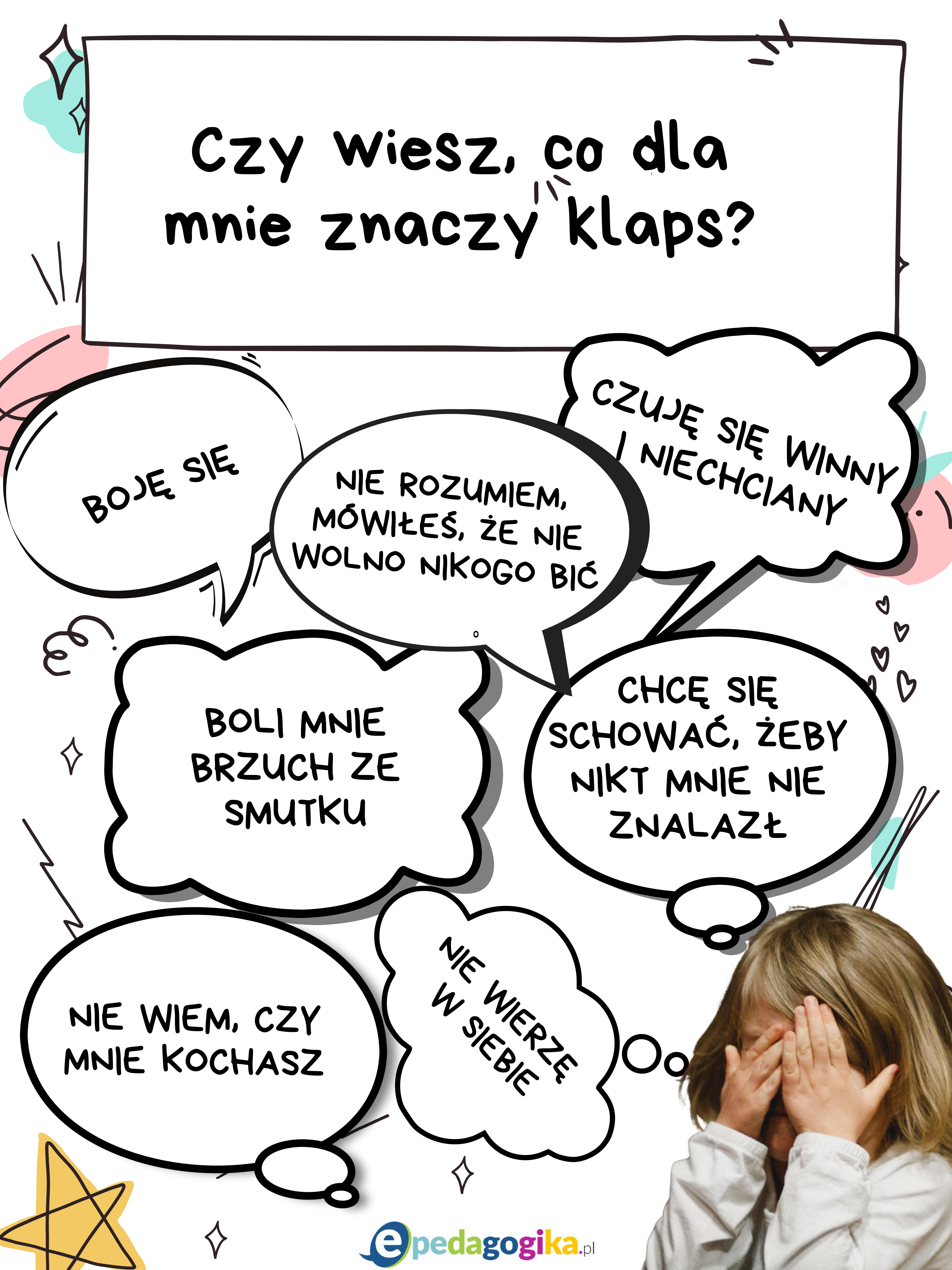 czy wiesz co znaczy dla mnie klaps