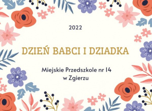 Dzień Babci i Dziadka w grupie II- 2022