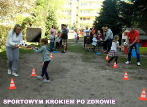 Sportowym krokiem po zdrowie.