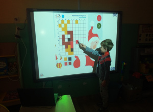 Zajęcia z wykorzystaniem tablicy interaktywnej