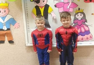 Dwóch Spiderman'ow