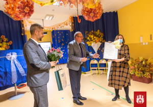 Wręczenie Uchwały Rady Miasta Zgierza