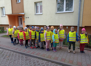 Biedronki - poznają zasady ruchy drogowego