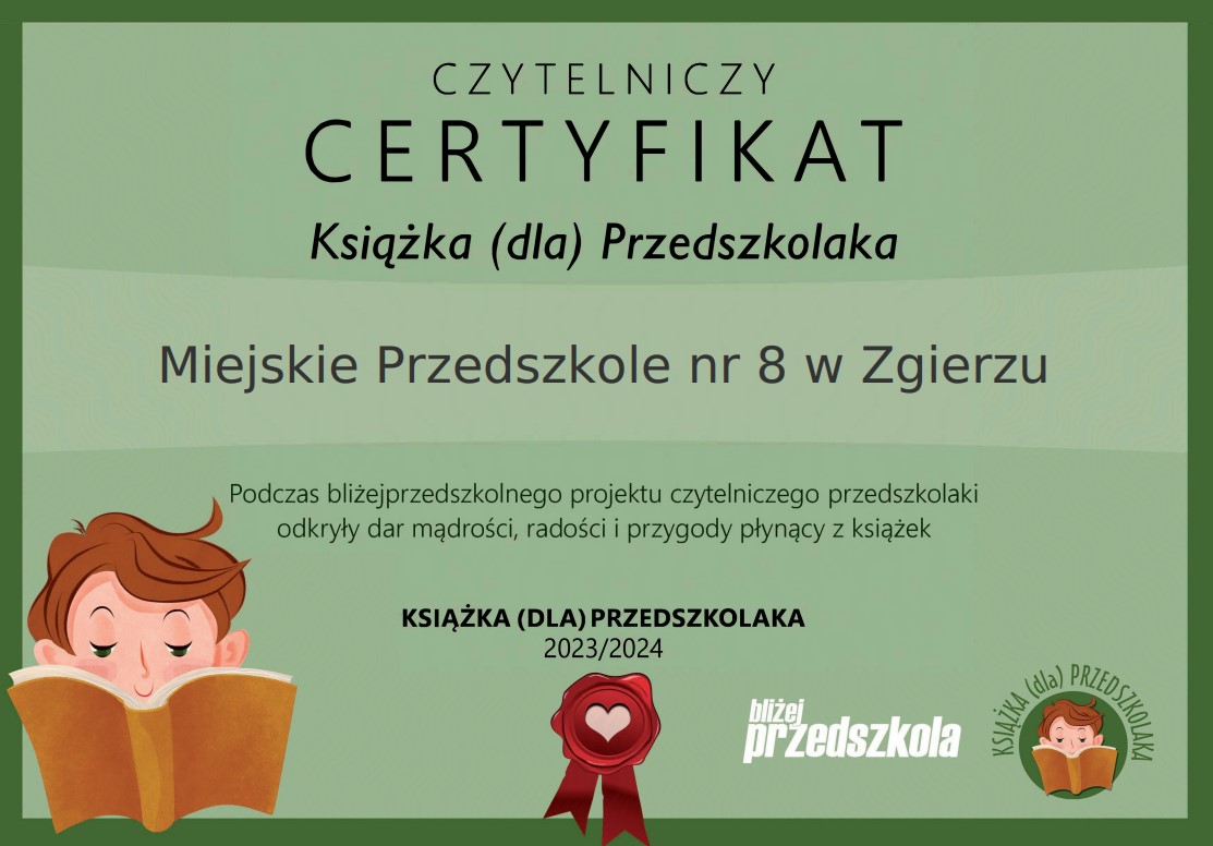 Książka dla Przedszkolaka