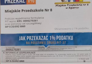 Grafika akcji Przekaż 1% podatku