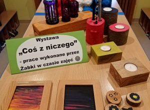 Wystawa prac wykonanych na zajęciach