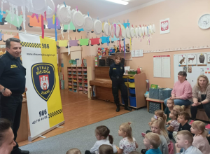 Zajęcia z pracownikami Straży Miejskiej