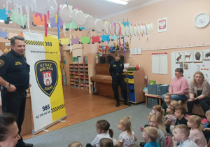 Zajęcia z pracownikami Straży Miejskiej