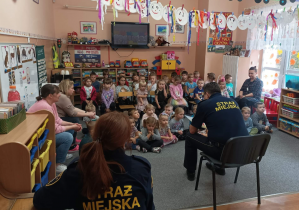 Zajęcia z pracownikami Straży Miejskiej