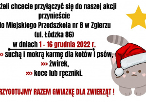 Plakat na temat akcji