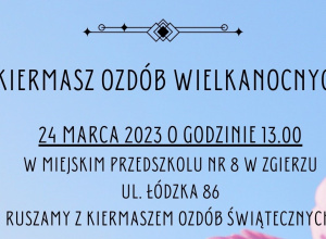 Kiermasz ozdób wielkanocnych - grafika