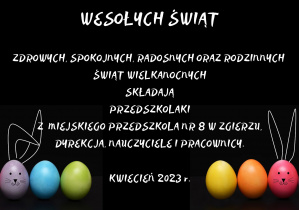 Grafika - życzenia z okazji Świąt Wielkanocnych