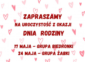 Grafika - Dzień Rodziny