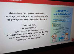 Grafika akcji Nakręceni na pomaganie