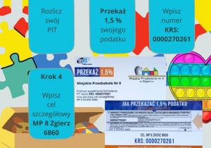 Grafika - przekaż swoje 1,5 podatku