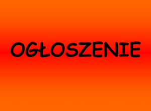 Grafika Ogłoszenie