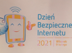 Grafika z napisem Dzień Bezpiecznego Internetu