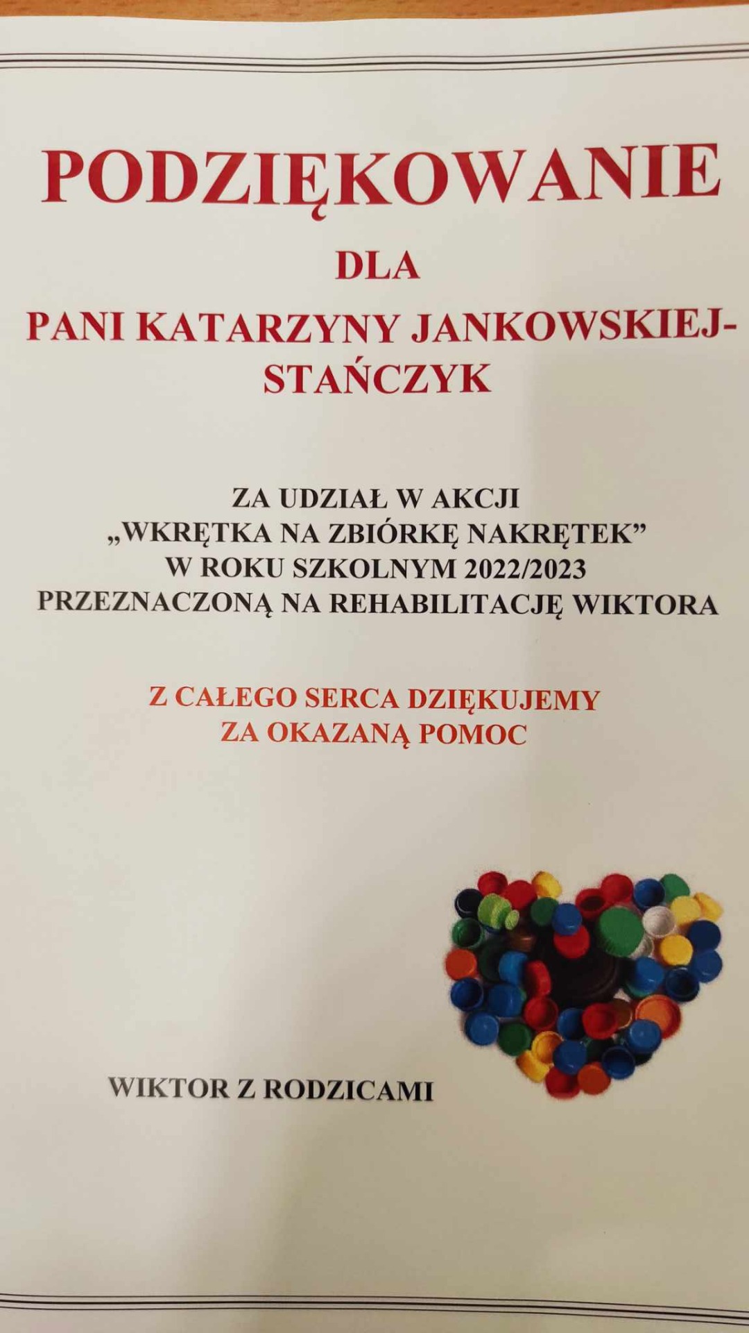 Akcja zbierania nakrętek - Obrazek 4