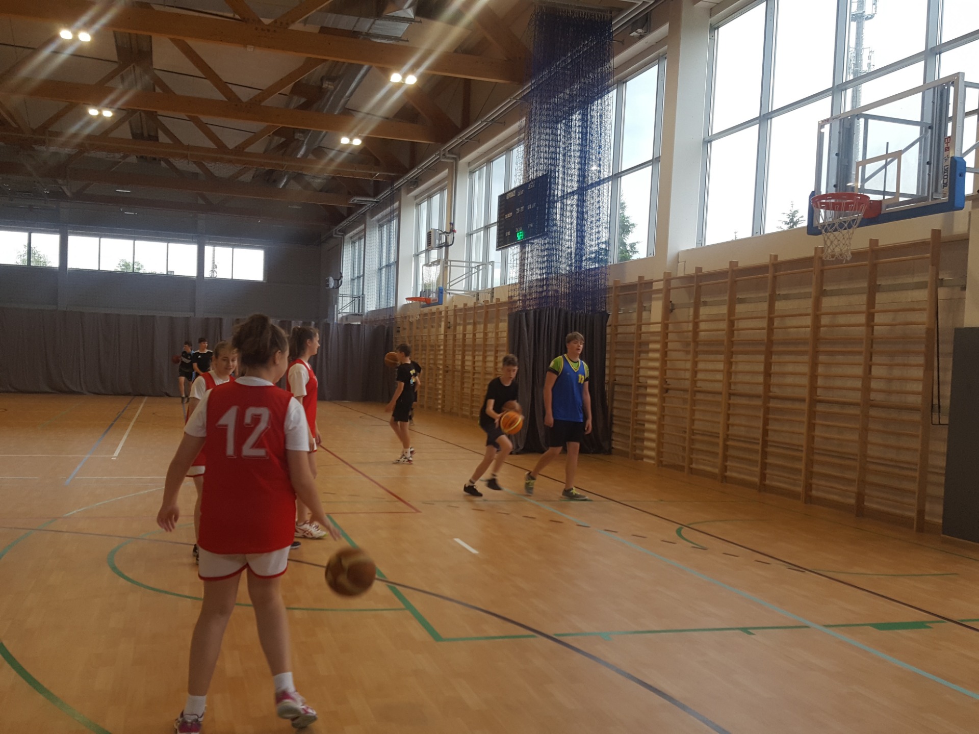 Mistrzostwa powiatu w piłce koszykowej 3X3 - Obrazek 1