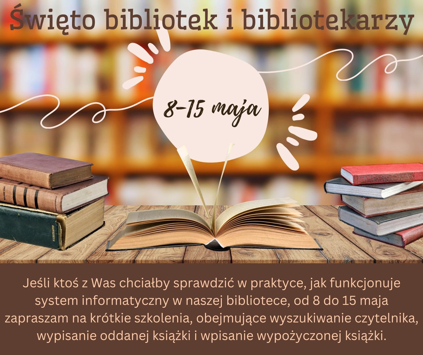 Święto bibliotek i bliotekarzy - Obrazek 1