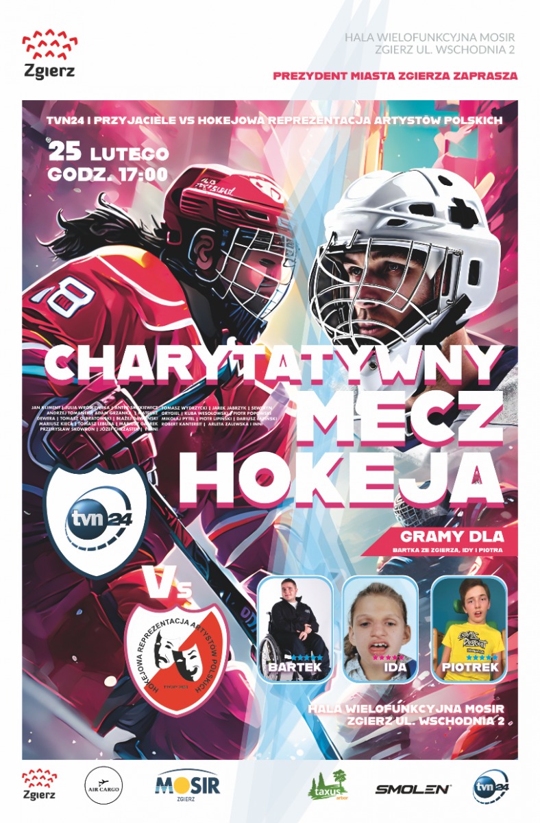 Charytatywny mecz hokeja - Obrazek 1