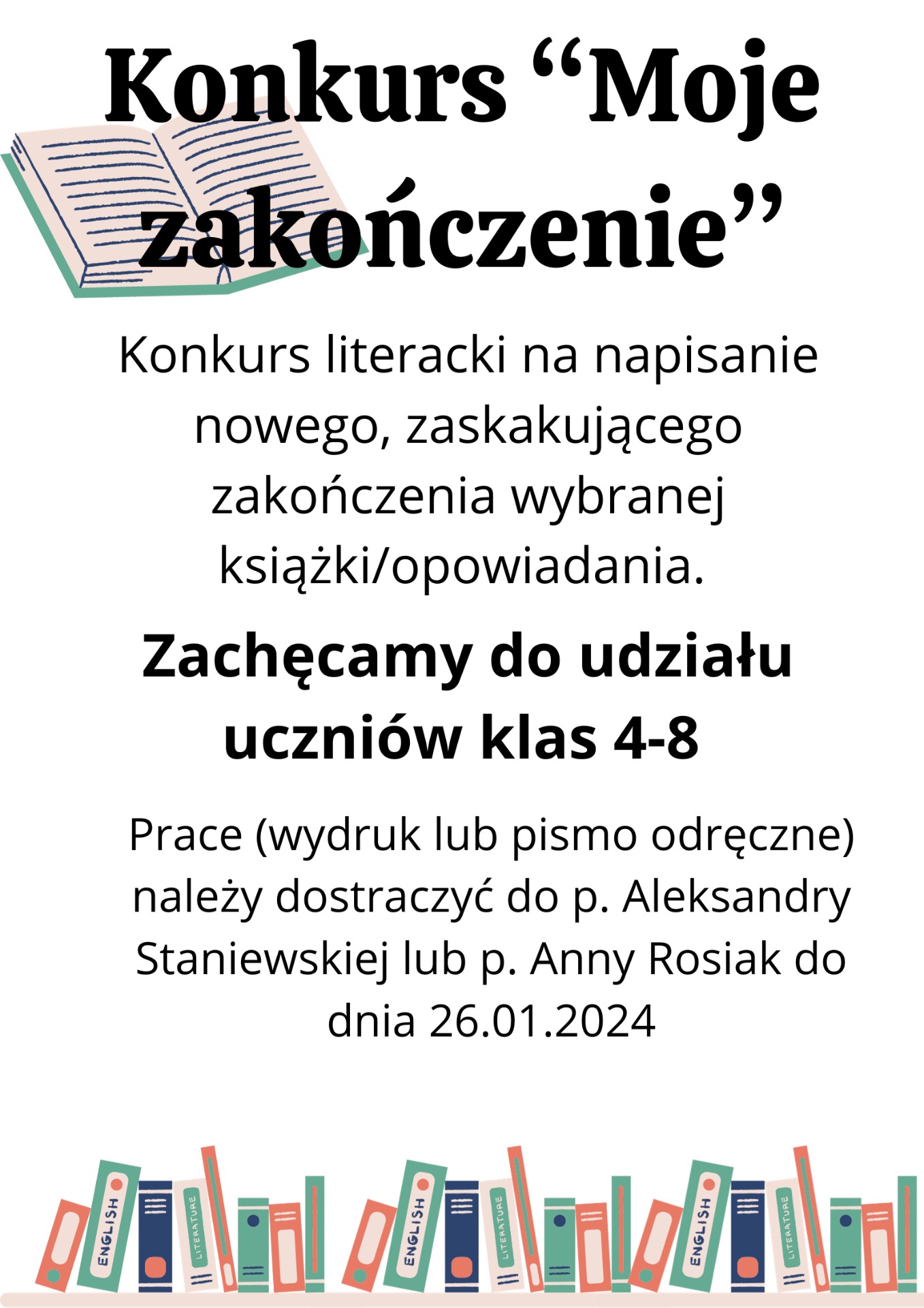 Konkurs na recenzję ulubionej książki - Obrazek 1