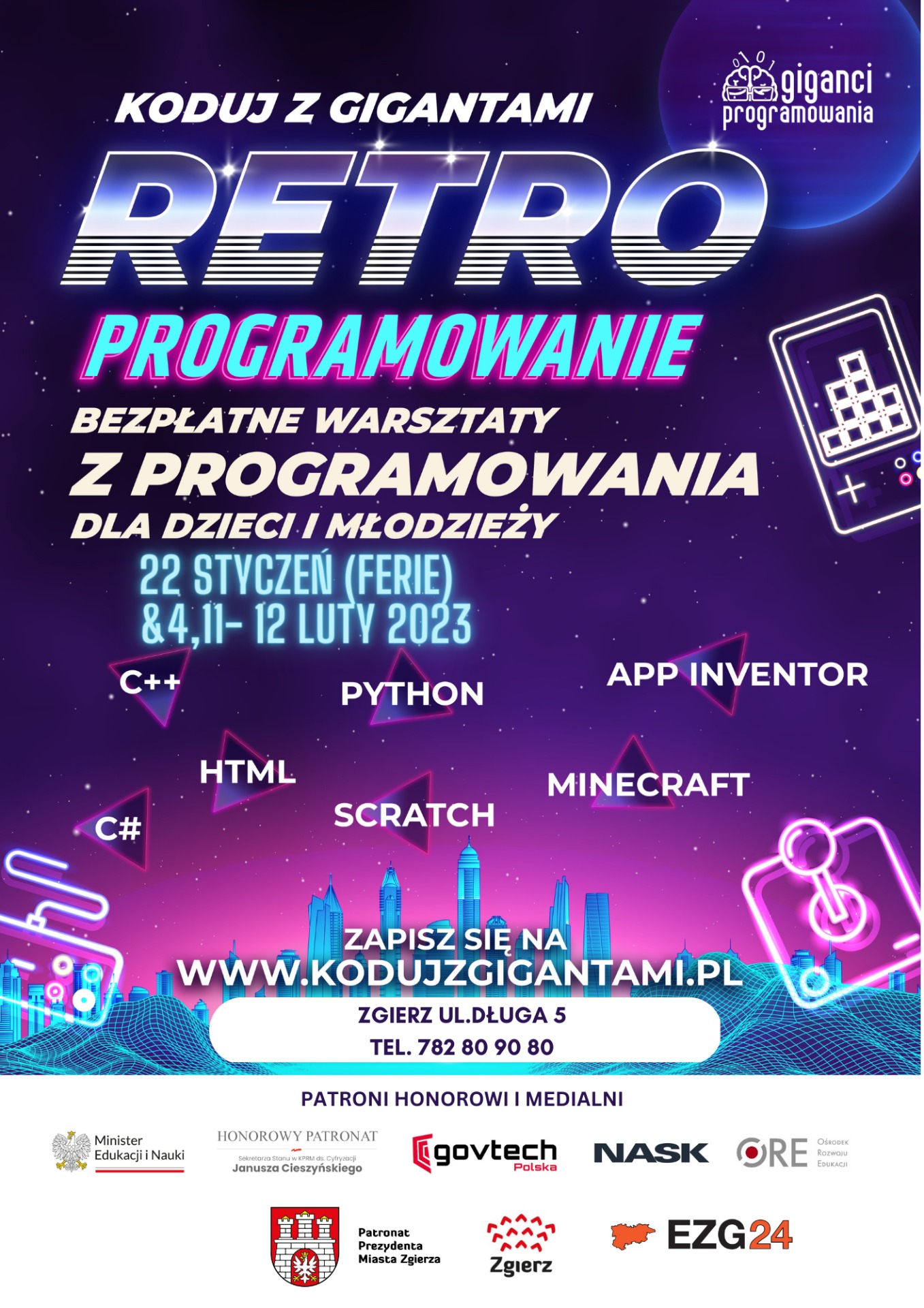 Koduj z Gigantami – ,,RETROPROGRAMOWANIE”  - Obrazek 2