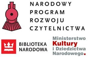 Logo projektu Narodowy Program Rozwoju Czytelnictwa