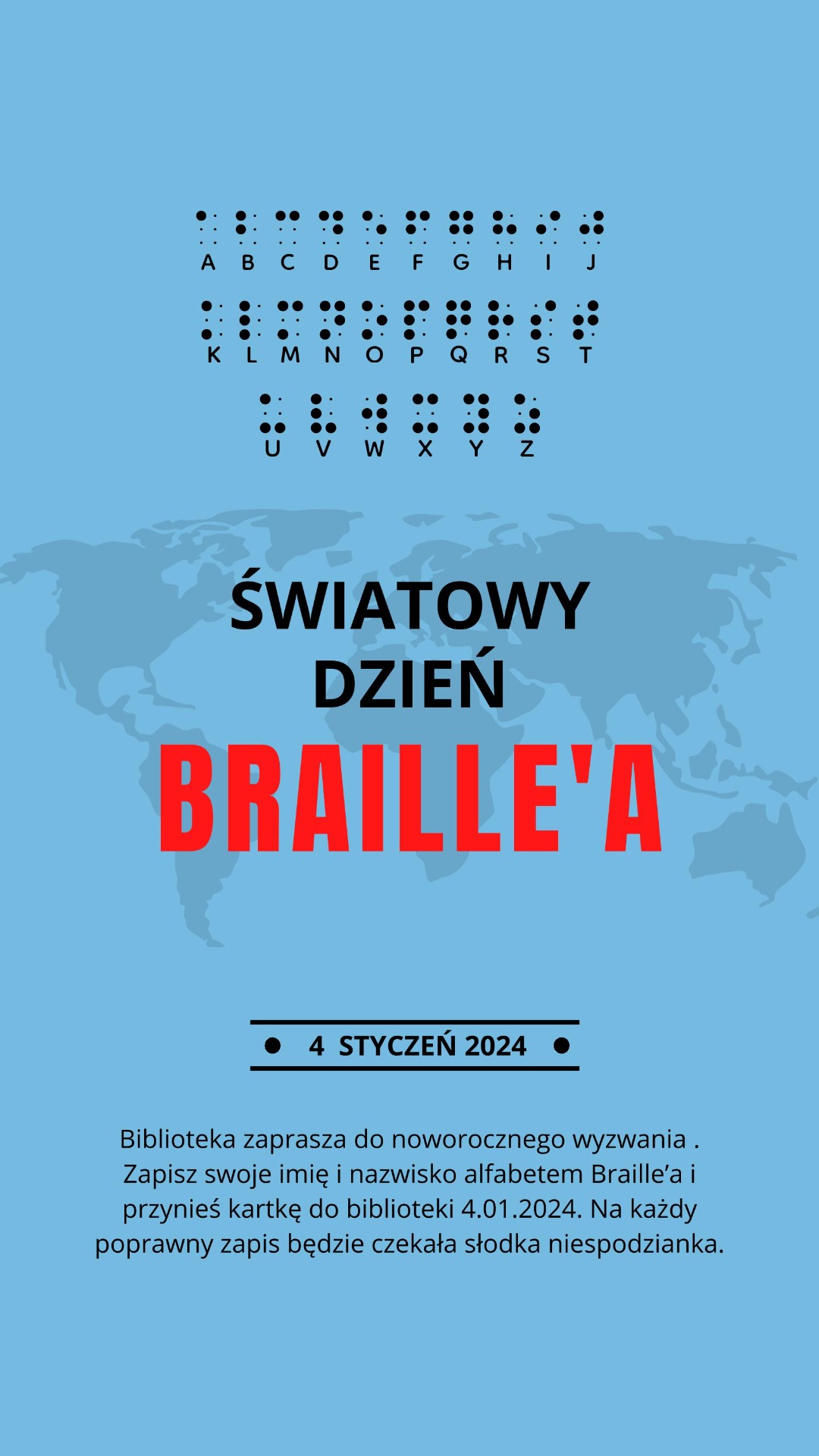 Światowy Dzień Braille`a - Obrazek 1