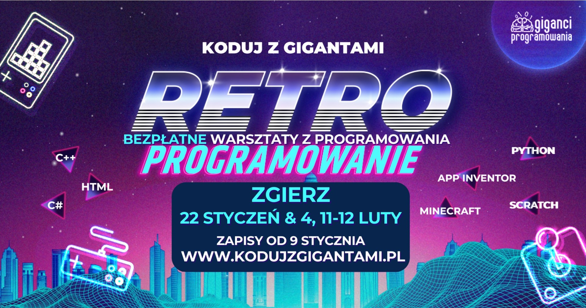 Koduj z Gigantami – ,,RETROPROGRAMOWANIE”  - Obrazek 1