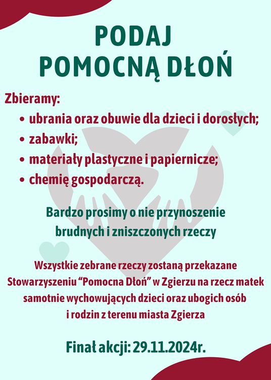 akcja podaj pomocną dłoń