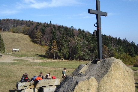Pomnik partyzantów.
