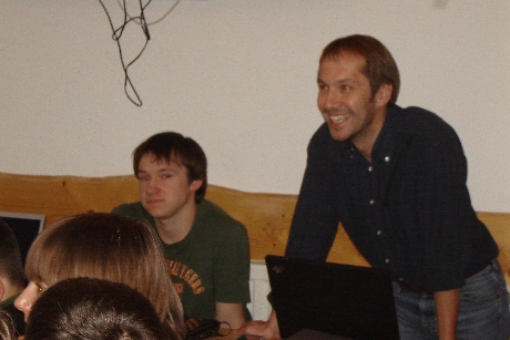Michał Żołnowski zafascynował nas astronomią...przy okazji serdecznie Go pozdrawiamy:).