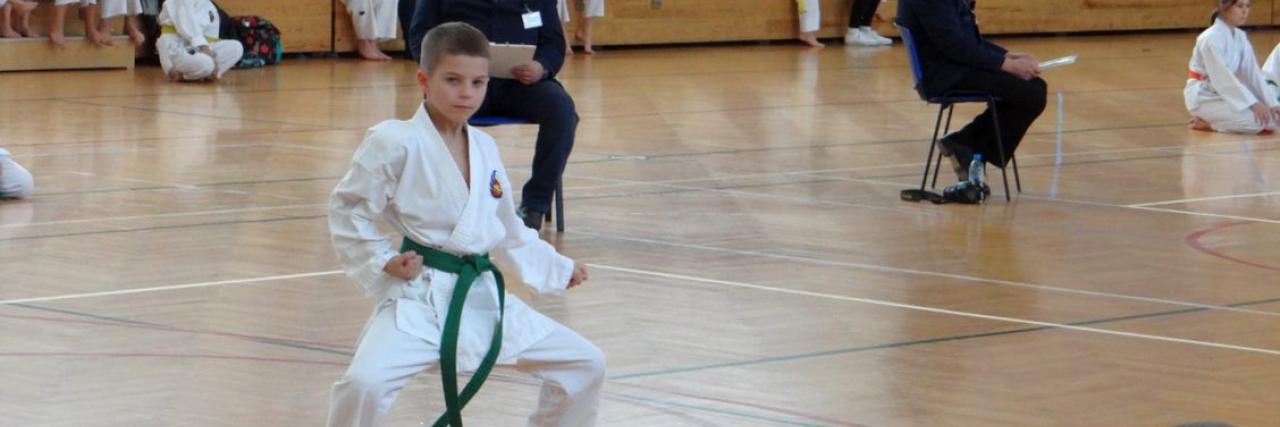 Sukces w karate Miłosza Frątczaka